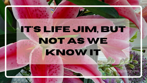 It's life Jim, but not as we know it